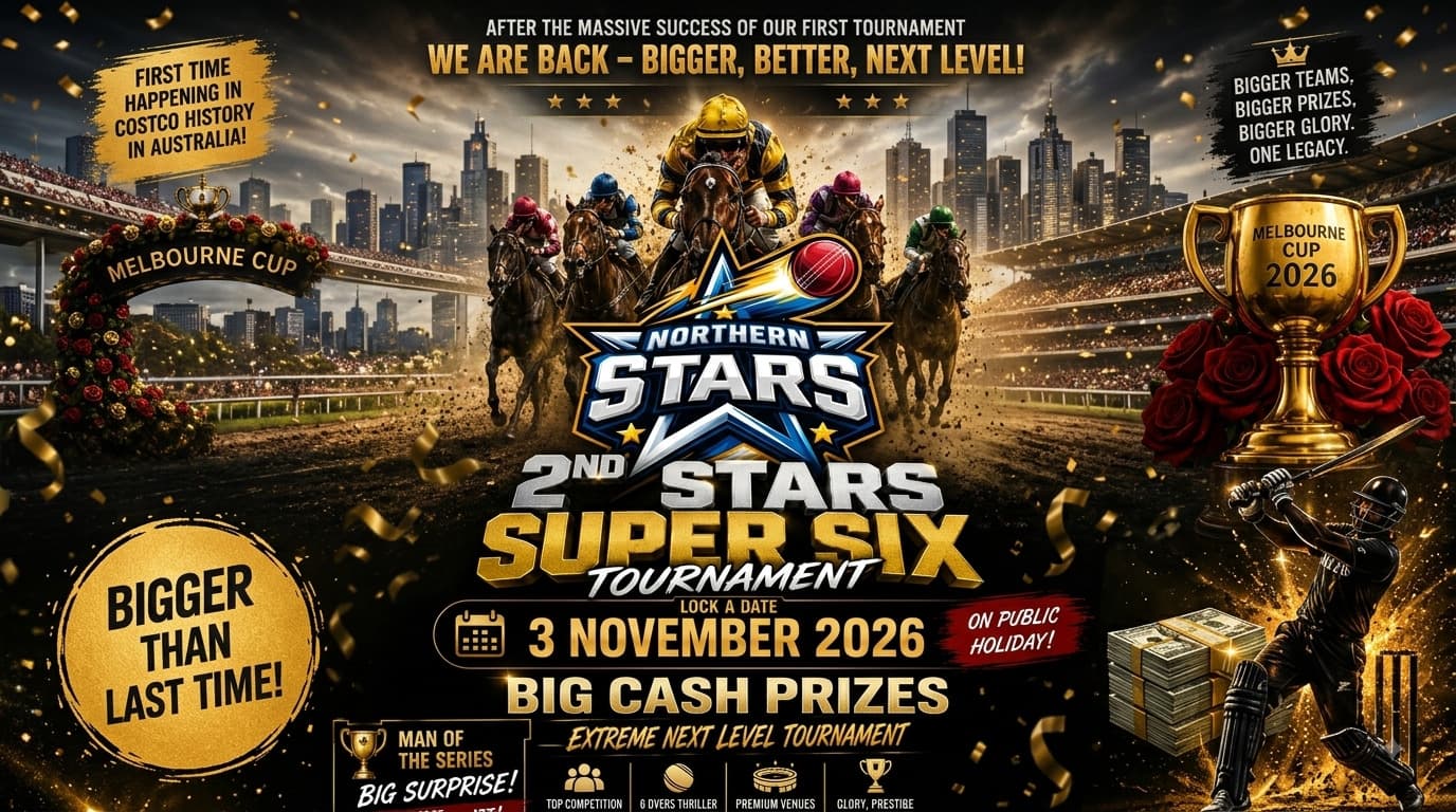 Registration opens 1 September for the Super Six Cricket Cup 2026